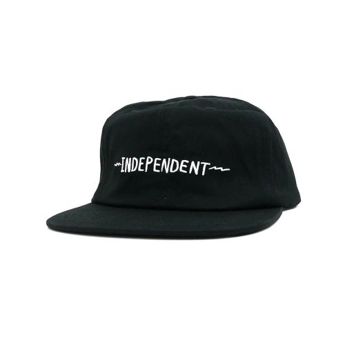  INDEPENDENT CAP インディペンデント キャップ BRATRUD NOTEBOOK SNAPBACK BLACK スケートボード スケボー 