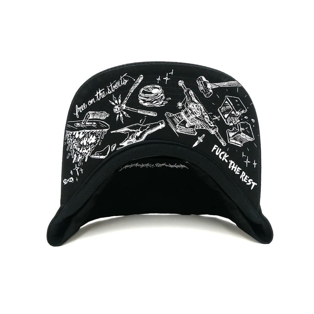  INDEPENDENT CAP インディペンデント キャップ BRATRUD NOTEBOOK SNAPBACK BLACK スケートボード スケボー 5