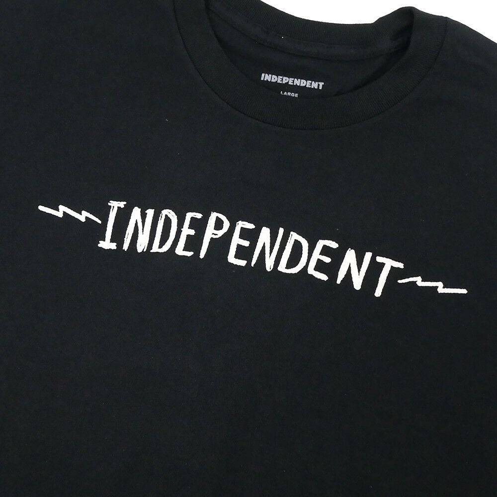  INDEPENDENT T-SHIRT インディペンデント Tシャツ BRATRUD NOTEBOOK BLACK スケートボード スケボー 2