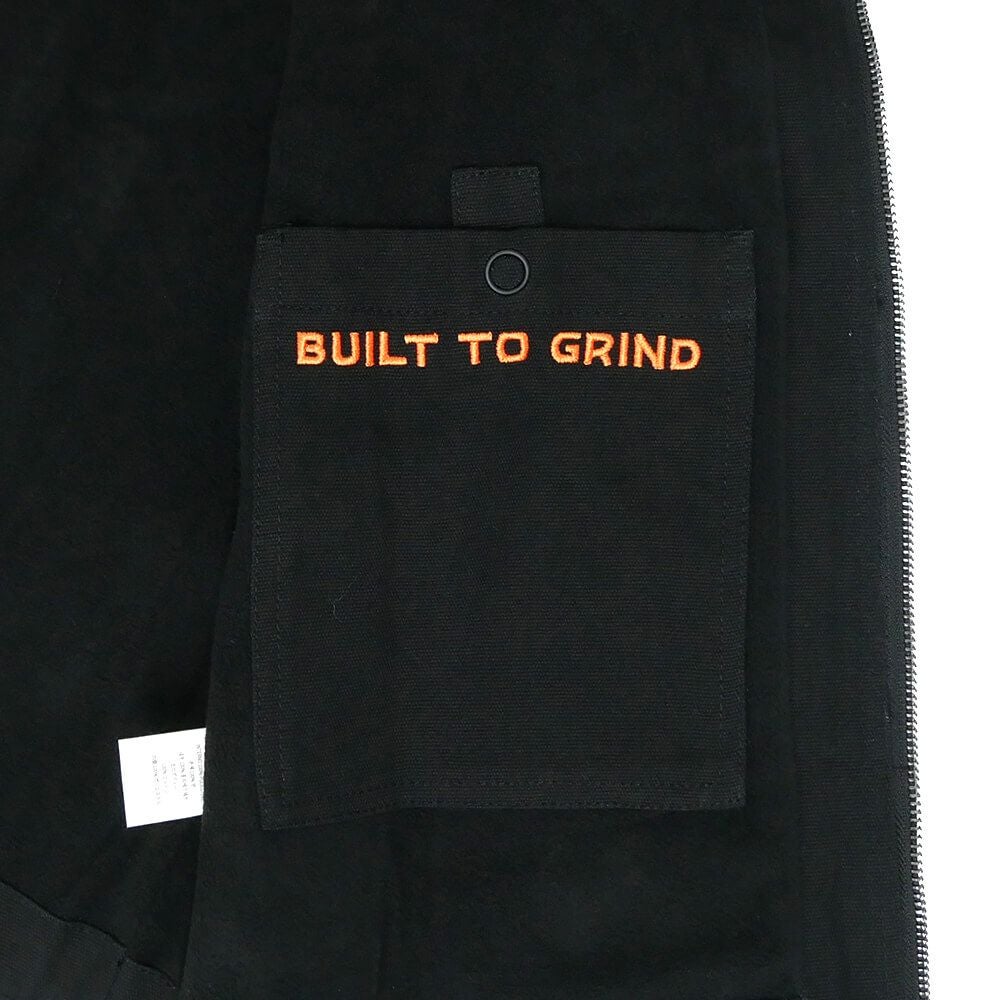  INDEPENDENT JACKET インディペンデント ジャケット BUILT TO GRIND VEST BLACK スケートボード スケボー 6