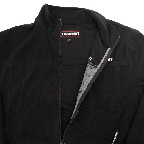  INDEPENDENT JACKET インディペンデント ジャケット BTG FLEECE BLACK スケートボード スケボー 2