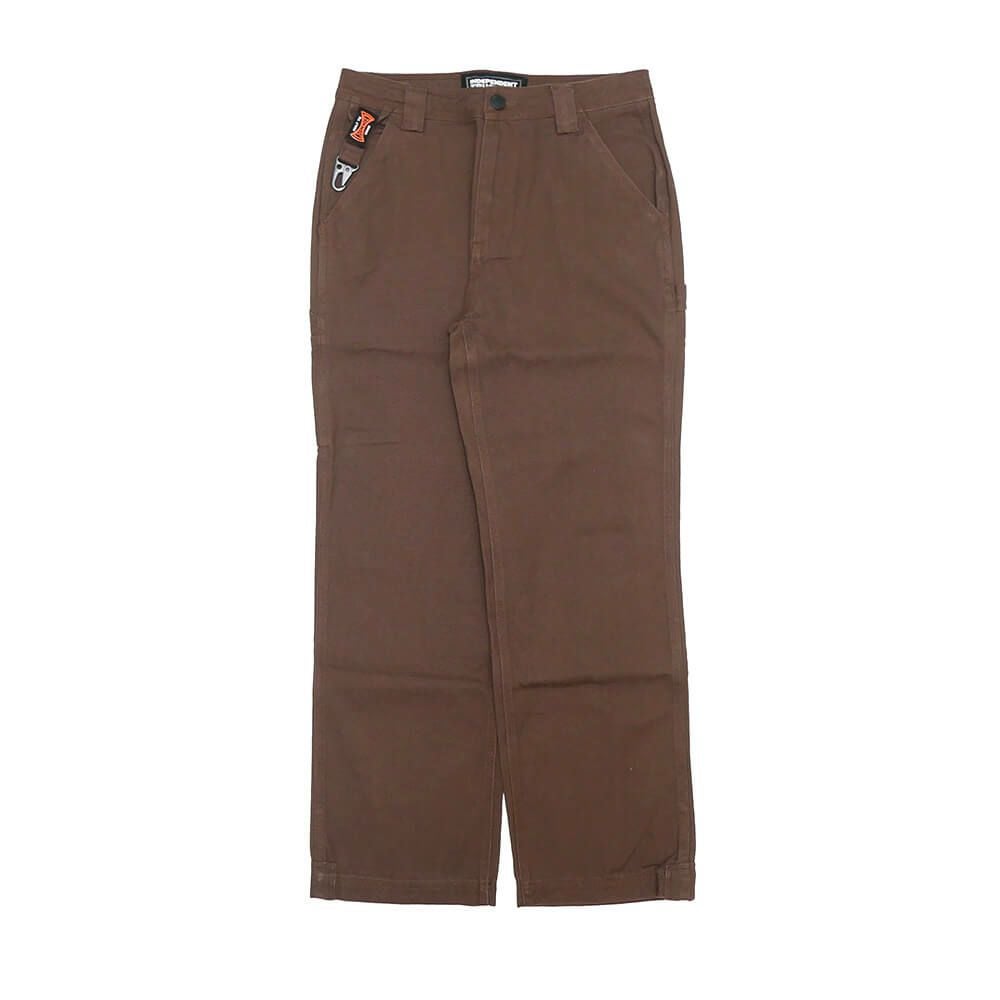  INDEPENDENT PANTS インディペンデント パンツ ジーンズ BUILT TO GRIND UTILITY CHOCOLATE スケートボード スケボー 
