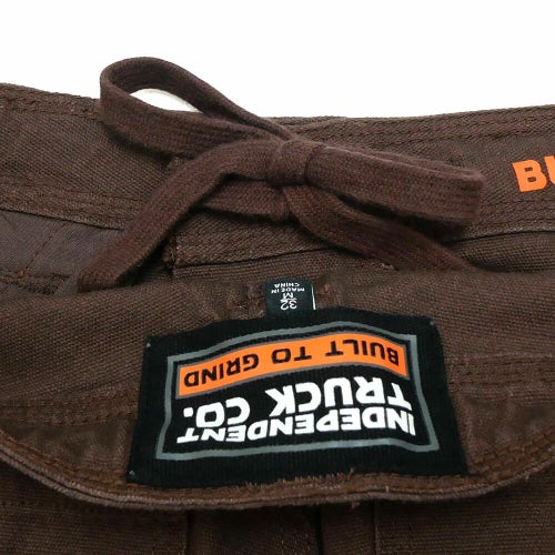  INDEPENDENT PANTS インディペンデント パンツ ジーンズ BUILT TO GRIND UTILITY CHOCOLATE スケートボード スケボー 4