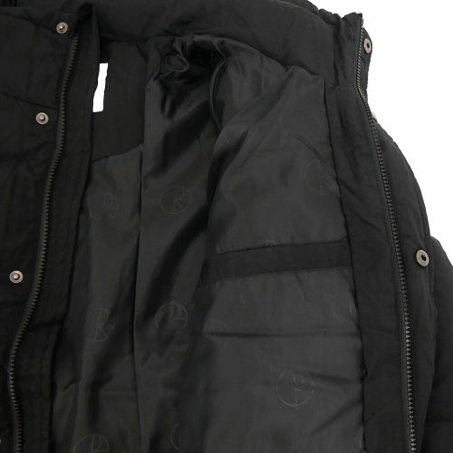 POLAR JACKET ポーラー ジャケット BASIC PUFFER BLACK スケートボード スケボー 4