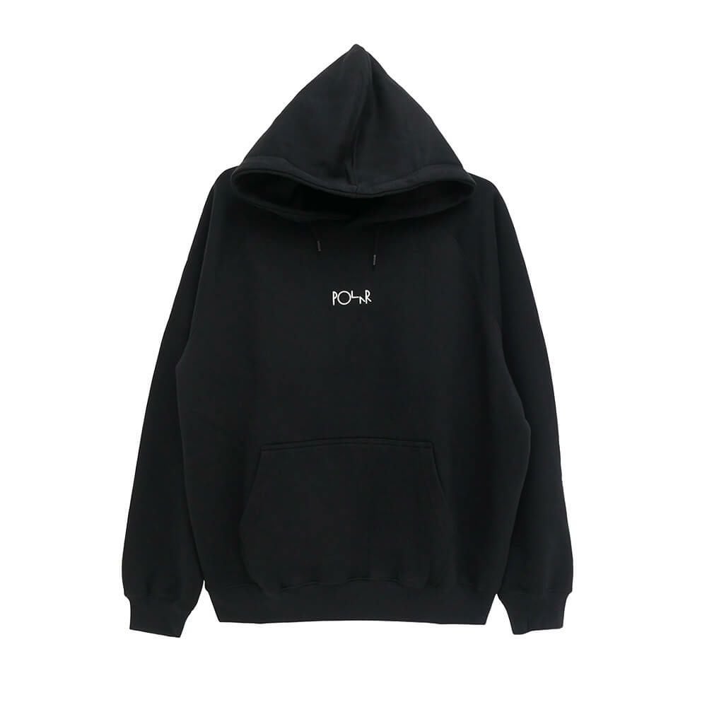  POLAR HOOD ポーラー パーカー DEFAULT BLACK スケートボード スケボー 