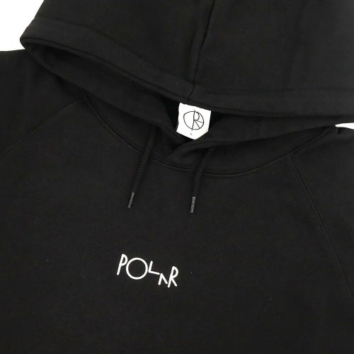  POLAR HOOD ポーラー パーカー DEFAULT BLACK スケートボード スケボー 1