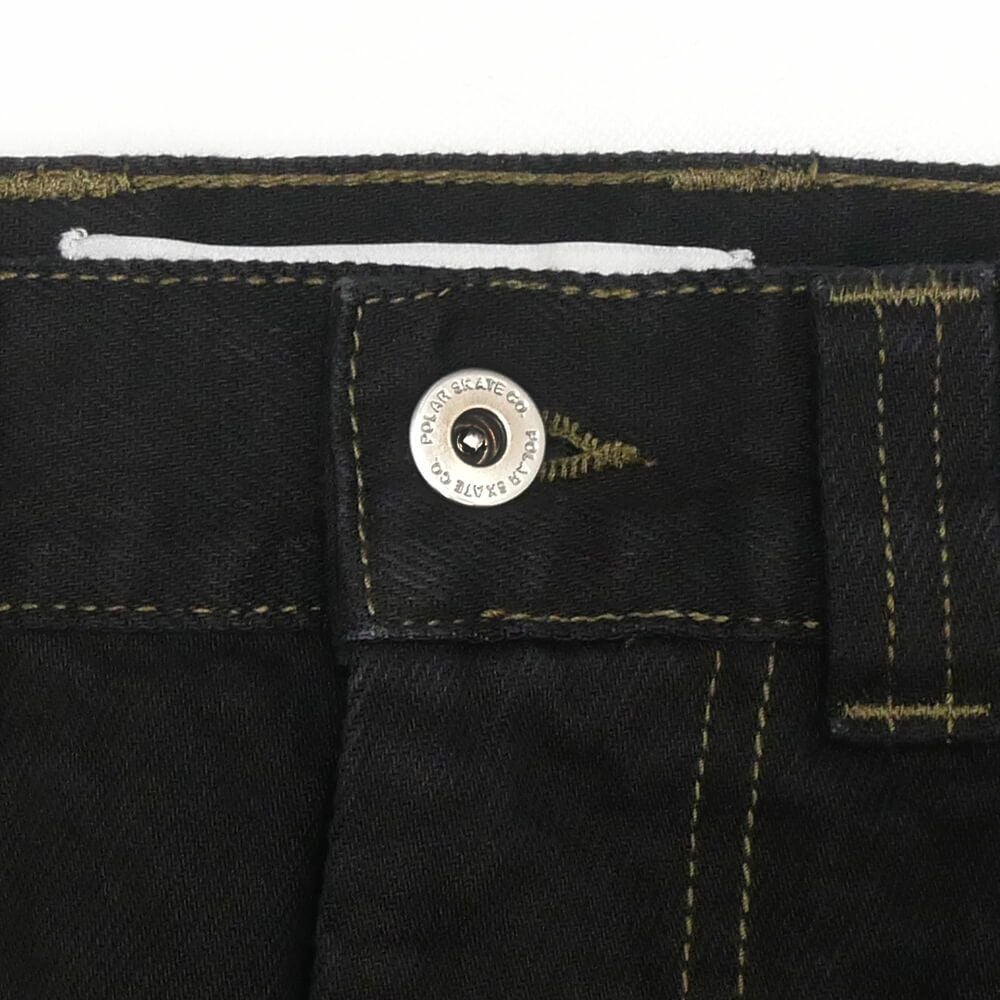 POLAR JEANS ポーラー パンツ ジーンズ ビッグボーイ BIG BOY BLACK/DARK OLIVE スケートボード スケボー 2