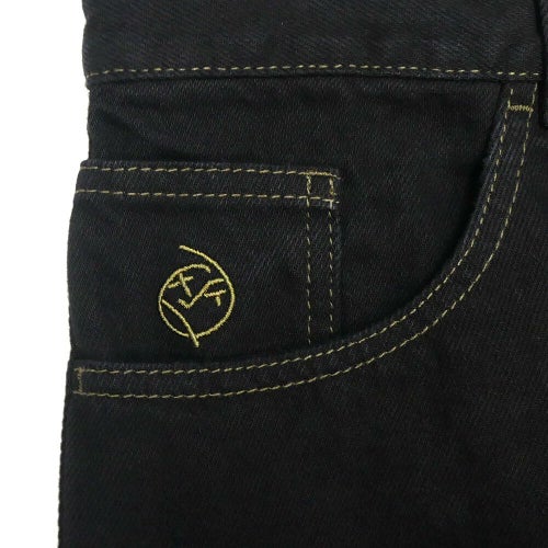 POLAR JEANS ポーラー パンツ ジーンズ ビッグボーイ BIG BOY BLACK/DARK OLIVE スケートボード スケボー 7