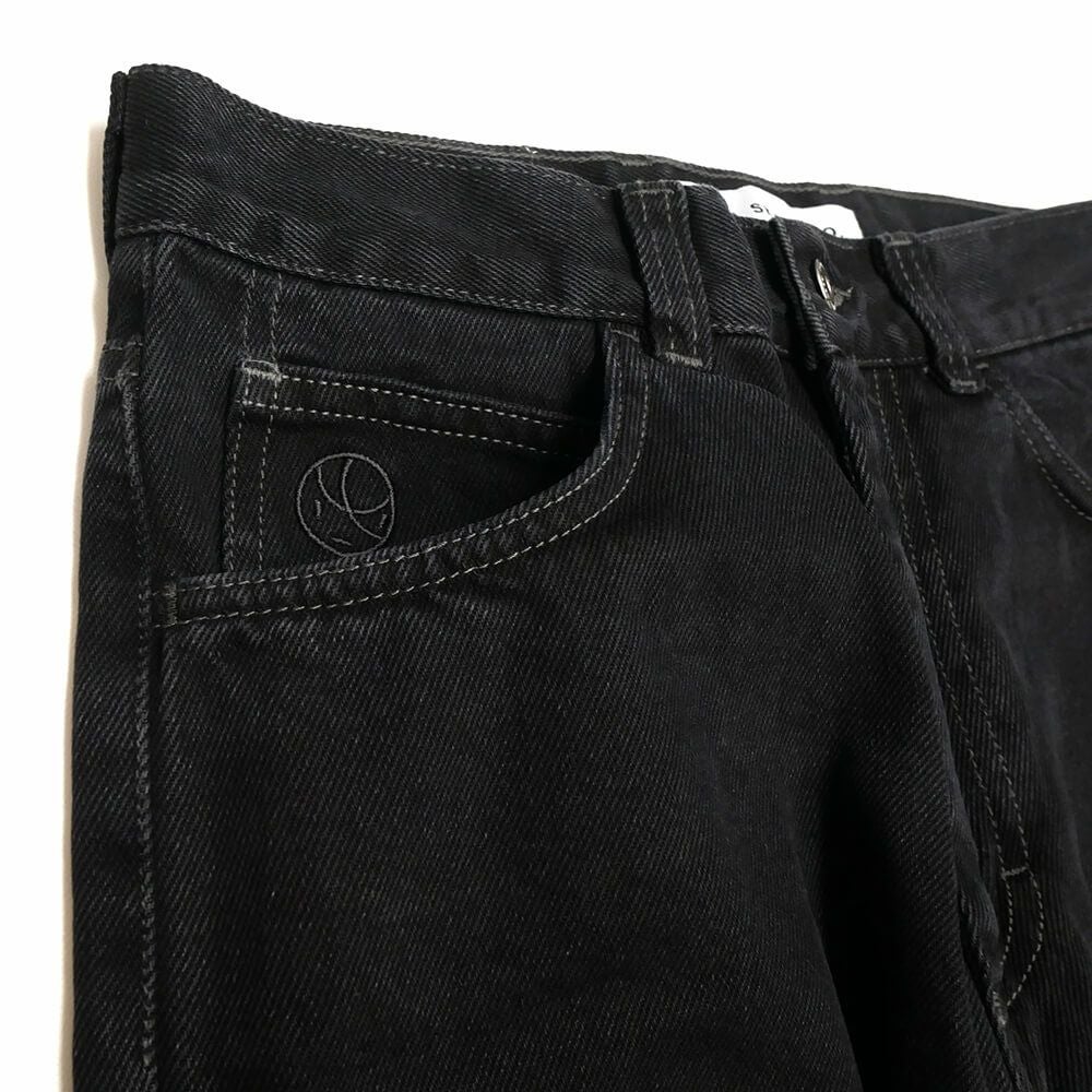 POLAR JEANS ポーラー パンツ ジーンズ 91! DENIM AGED BLACK スケートボード スケボー 1