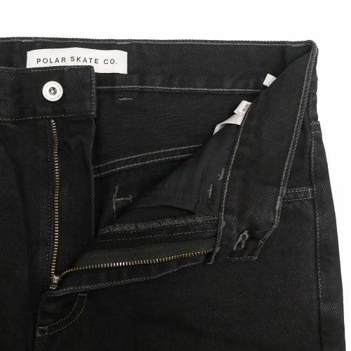POLAR JEANS ポーラー パンツ ジーンズ 91! DENIM AGED BLACK スケートボード スケボー 3