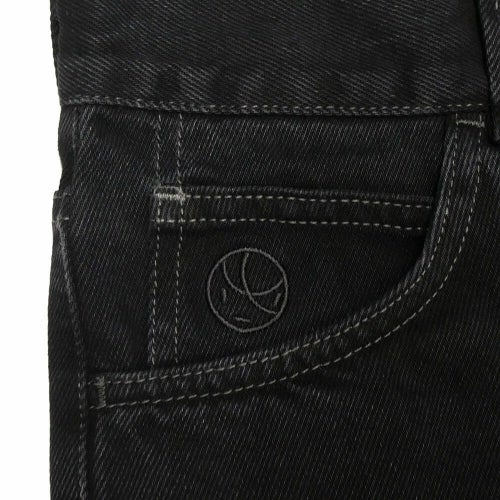POLAR JEANS ポーラー パンツ ジーンズ 91! DENIM AGED BLACK スケートボード スケボー 7