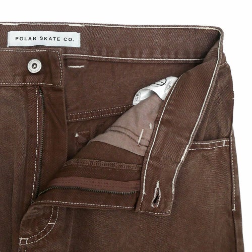 POLAR JEANS ポーラー パンツ ジーンズ 93! DENIM BROWN STONE スケートボード スケボー 3