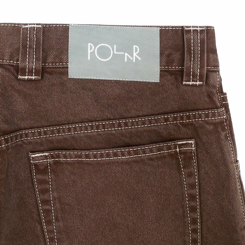 POLAR JEANS ポーラー パンツ ジーンズ 93! DENIM BROWN STONE スケートボード スケボー 4