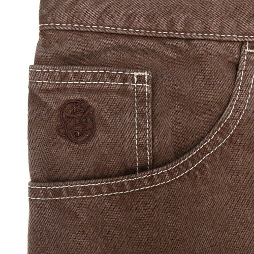 POLAR JEANS ポーラー パンツ ジーンズ 93! DENIM BROWN STONE スケートボード スケボー 7