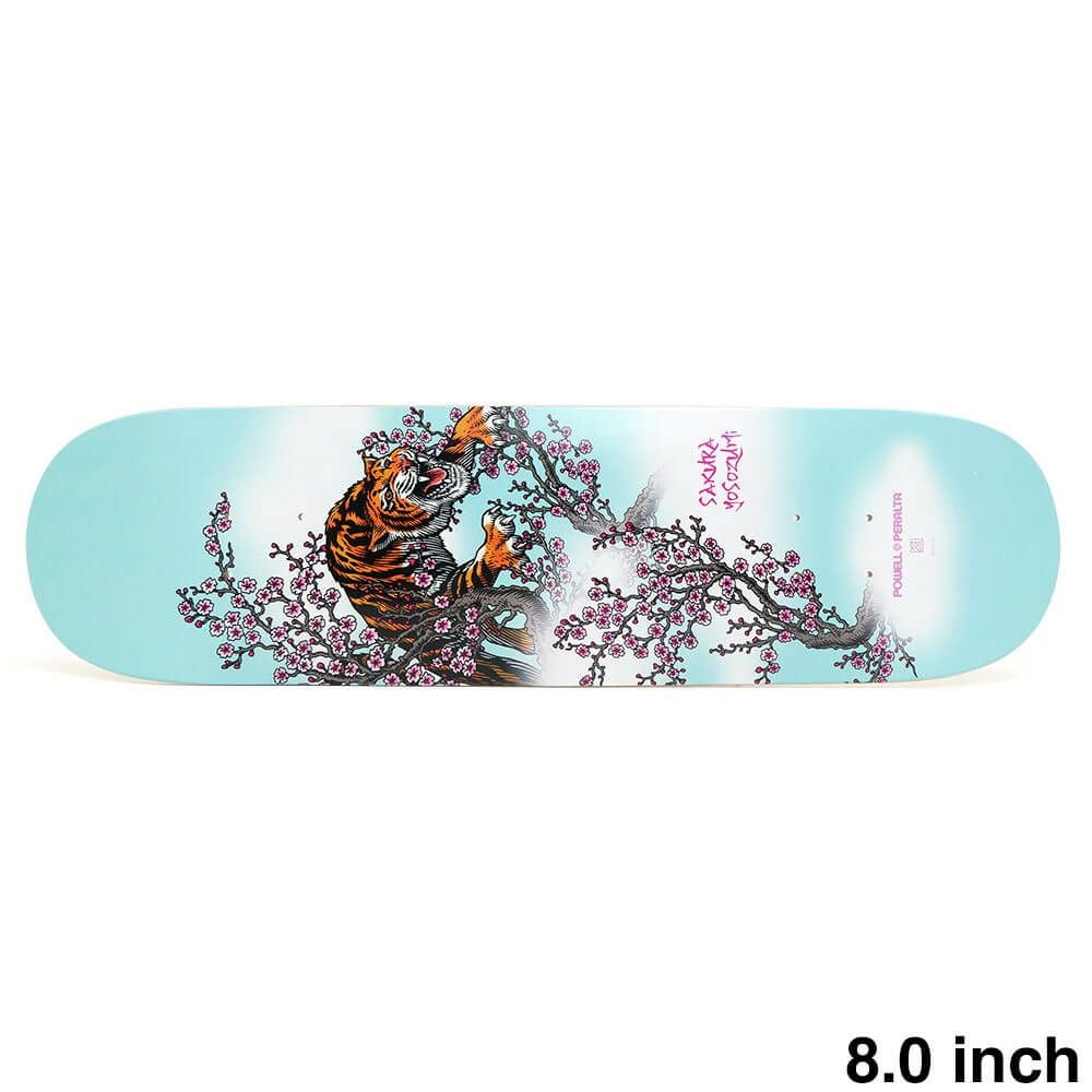 POWELL PERALTA DECK パウエルペラルタ デッキ SAKURA YOSOZUMI TIGER 8.0 スケートボード スケボー 1