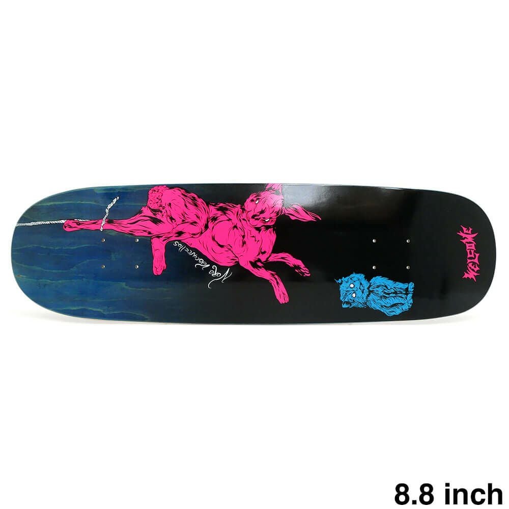 WELCOME DECK ウェルカム デッキ NORA VASONCELLOS FAIRY TALE BLACK BLUE STAIN 8.8 SPHYNX SHAPE スケートボード スケボー 1
