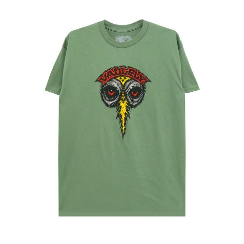 POWELL PERALTA T-SHIRT パウエルペラルタ Tシャツ MIKE VALLELY ELEPHANT MILITARY GREEN スケートボード スケボー 1