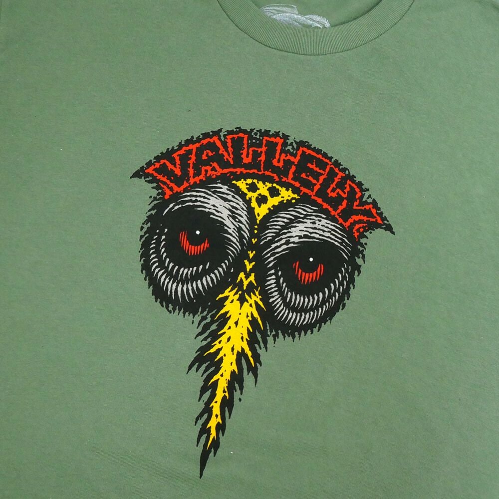 POWELL PERALTA T-SHIRT パウエルペラルタ Tシャツ MIKE VALLELY ELEPHANT MILITARY GREEN スケートボード スケボー 2