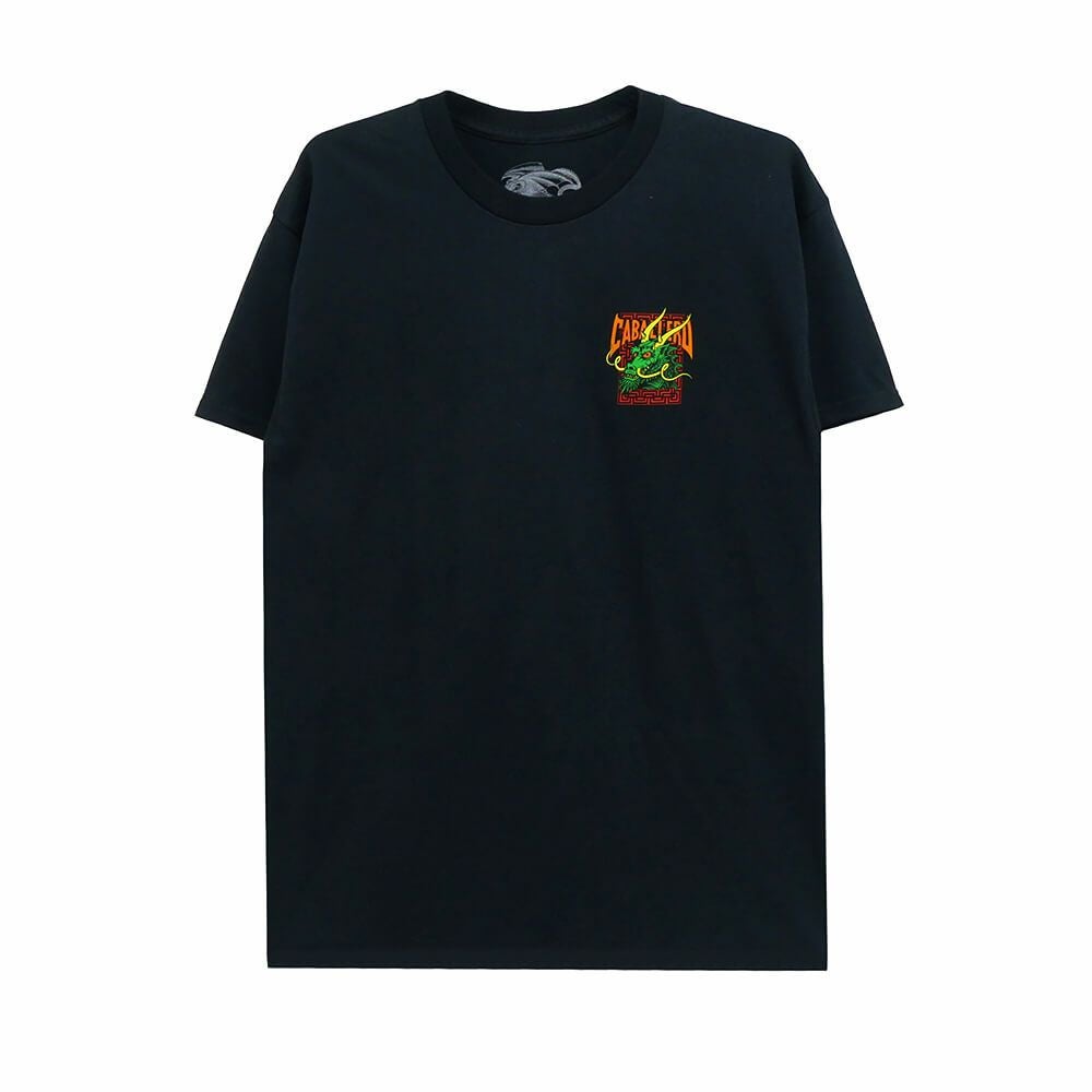 POWELL PERALTA T-SHIRT パウエルペラルタ Tシャツ CABALLERO STREET DRAGON BLACK スケートボード スケボー 1