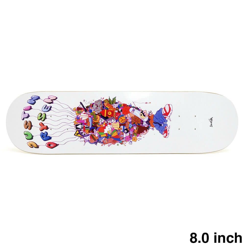 SWIM DECK スイム デッキ JUSTIN DRYSEN DEBUT 8.0 スケートボード スケボー 1