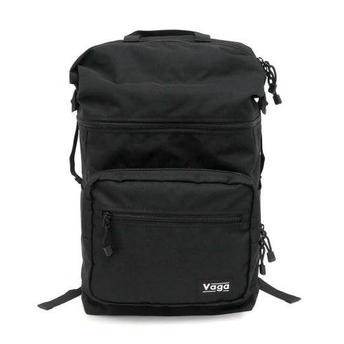 スケートボード収納可能 VAGA BACKPACK バガ バッグ バックパック リュック WEDGE XP BLACK スケートボード スケボー 1