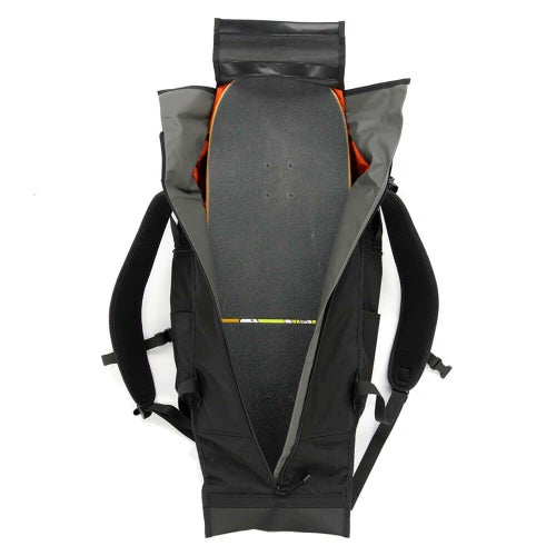 スケートボード収納可能 VAGA BACKPACK バガ バッグ バックパック リュック WEDGE XP BLACK スケートボード スケボー 13