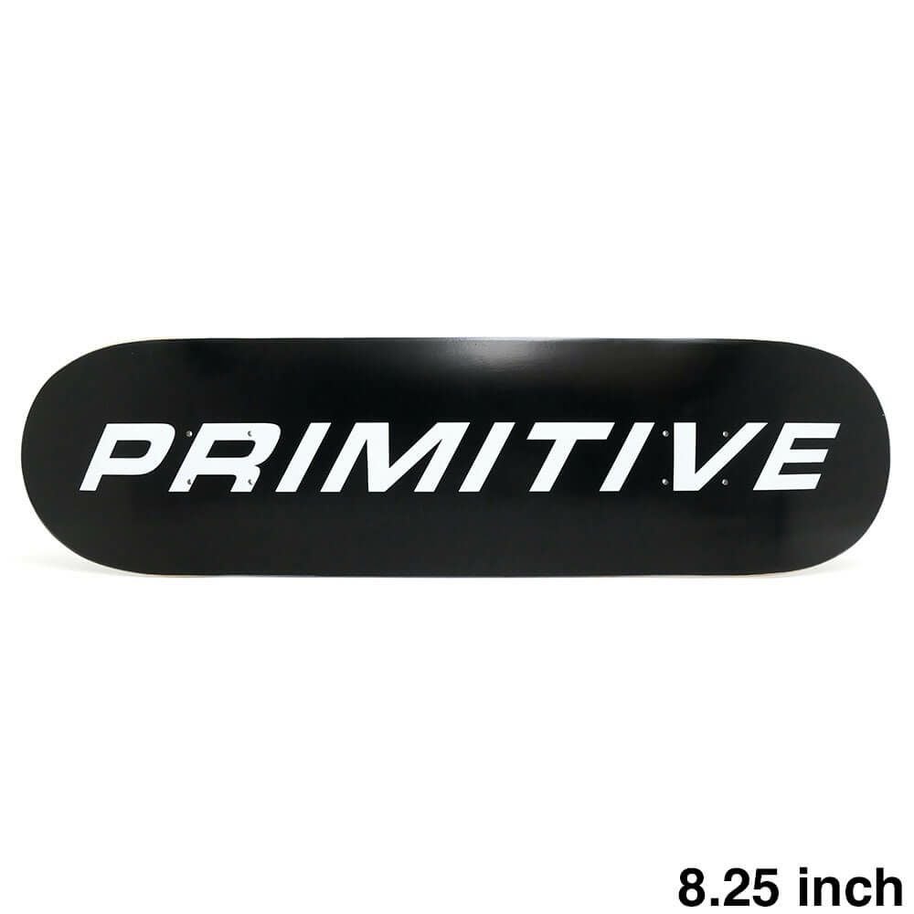 PRIMITIVE DECK プリミティブ デッキ TEAM EURO SLANT CORE BLACK 8.25 スケートボード スケボー 1