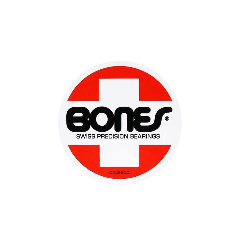 BONES STICKER ボーンズ ステッカー SWISS OG CIRCLE 1.75 スケートボード スケボー