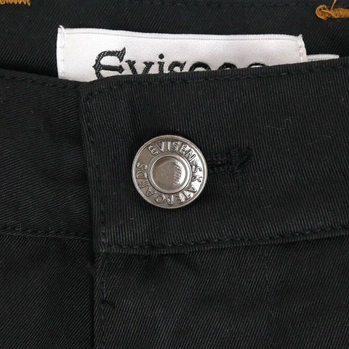 EVISEN PANTS エビセン パンツ ジーンズ FIRE BOHEMIAN BLACK スケートボード スケボー 4