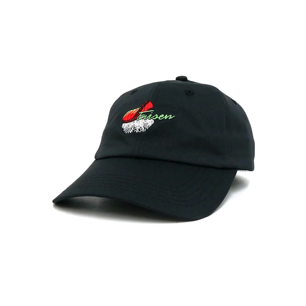 EVISEN CAP エビセン キャップ NEW SUSHI LOGO BLACK スケートボード