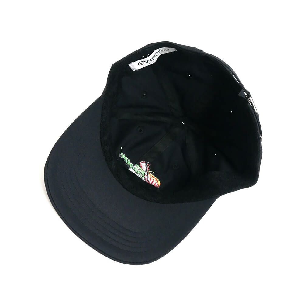 EVISEN CAP エビセン キャップ NEW SUSHI LOGO BLACK スケートボード スケボー 3