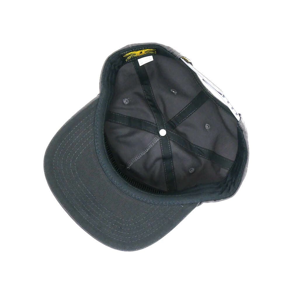 ANTIHERO CAP アンチヒーロー キャップ BASIC EAGLE SNAPBACK BLACK/BLACK スケートボード スケボー 3