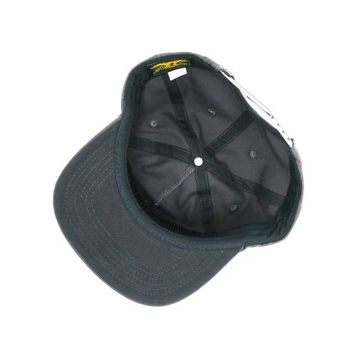 ANTIHERO CAP アンチヒーロー キャップ BASIC EAGLE SNAPBACK BLACK/BLACK スケートボード スケボー 3