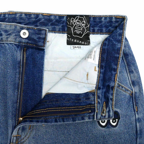 KROOKED JEANS クルキッド パンツ ジーンズ EYES DENIM TWILL PANTS STONE WASH スケートボード スケボー 3