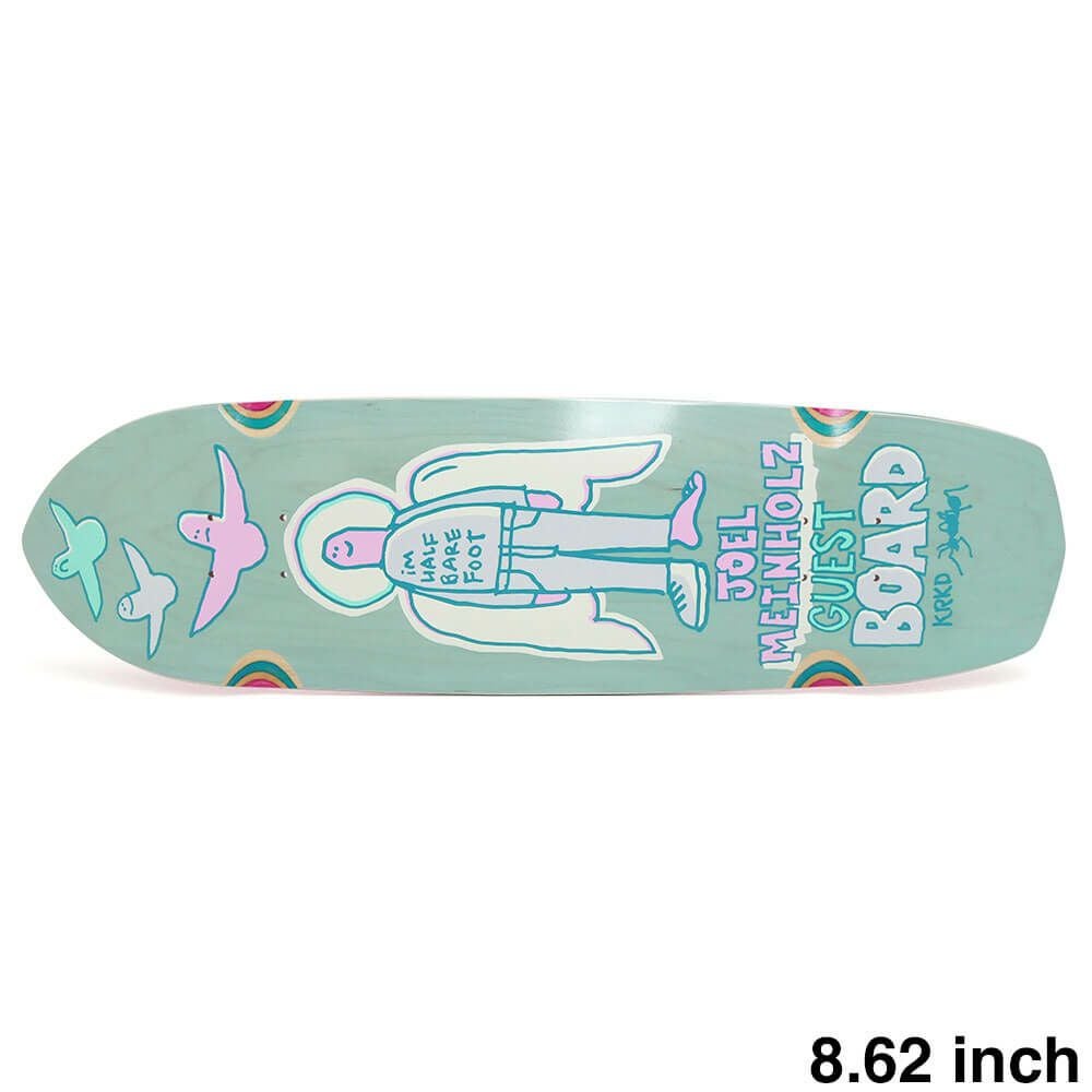 KROOKED DECK クルキッド デッキ JOEL MEINHOLZ GUEST PRO ZIG ZAGGER 8.62 WHEEL WELLS スケートボード スケボー 1