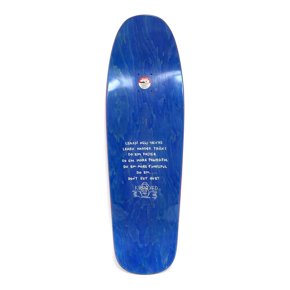 KROOKED DECK クルキッド デッキ RONNIE SANDOVAL PEACE SIGN 9.81