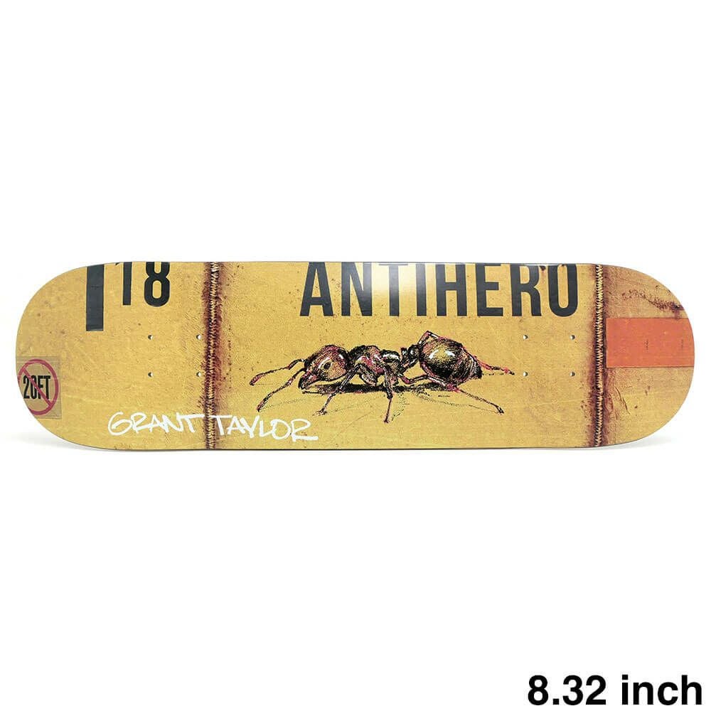 ANTIHERO DECK アンチヒーロー デッキ GRANT TAYLOR INTERMODAL 8.32