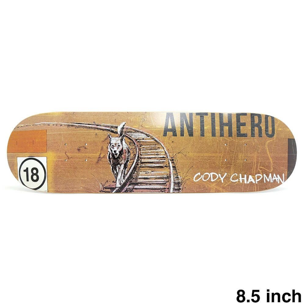 ANTIHERO DECK アンチヒーロー デッキ CODY CHAPMAN INTERMODAL 8.5