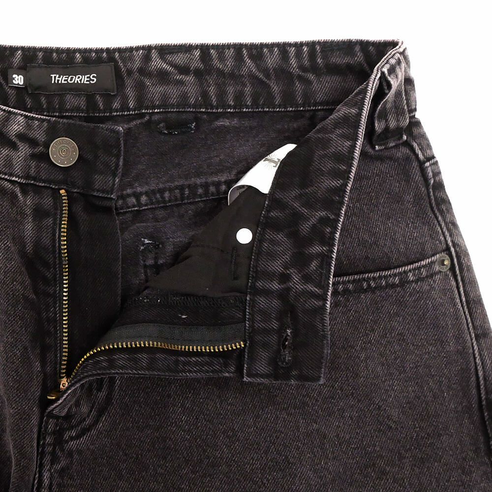 ✨新品✨ セオリー PATCH PKT JEAN W カーゴパンツ ブラック M THEORIES JEANS セオリーズ パンツ ジーンズ PLAZA JEANS WASHED
