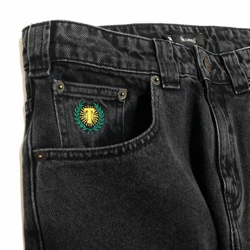 THEORIES JEANS セオリーズ パンツ ジーンズ PLAZA JEANS WASHED BLACK スケートボード スケボー 1