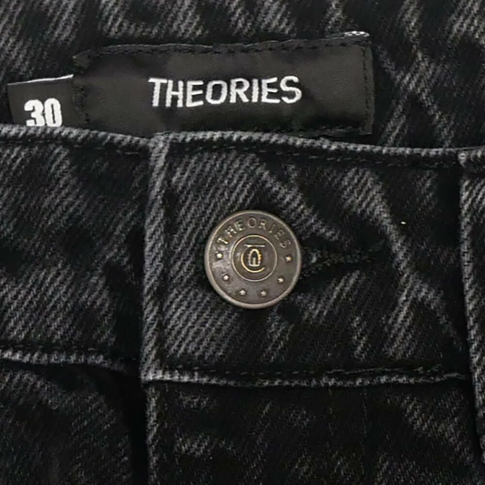 THEORIES JEANS セオリーズ パンツ ジーンズ PLAZA JEANS WASHED BLACK スケートボード スケボー 2