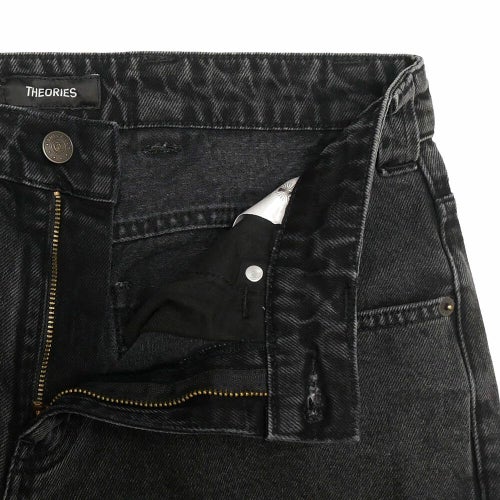 THEORIES JEANS セオリーズ パンツ ジーンズ PLAZA JEANS WASHED BLACK スケートボード スケボー 3