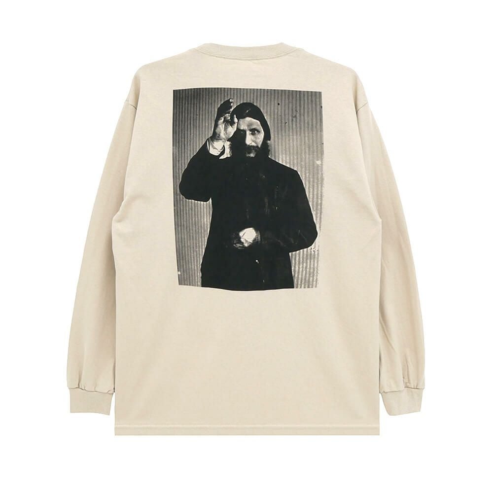 THEORIES LONG SLEEVE セオリーズ ロングスリーブTシャツ RASPUTIN SAND スケートボード スケボー 