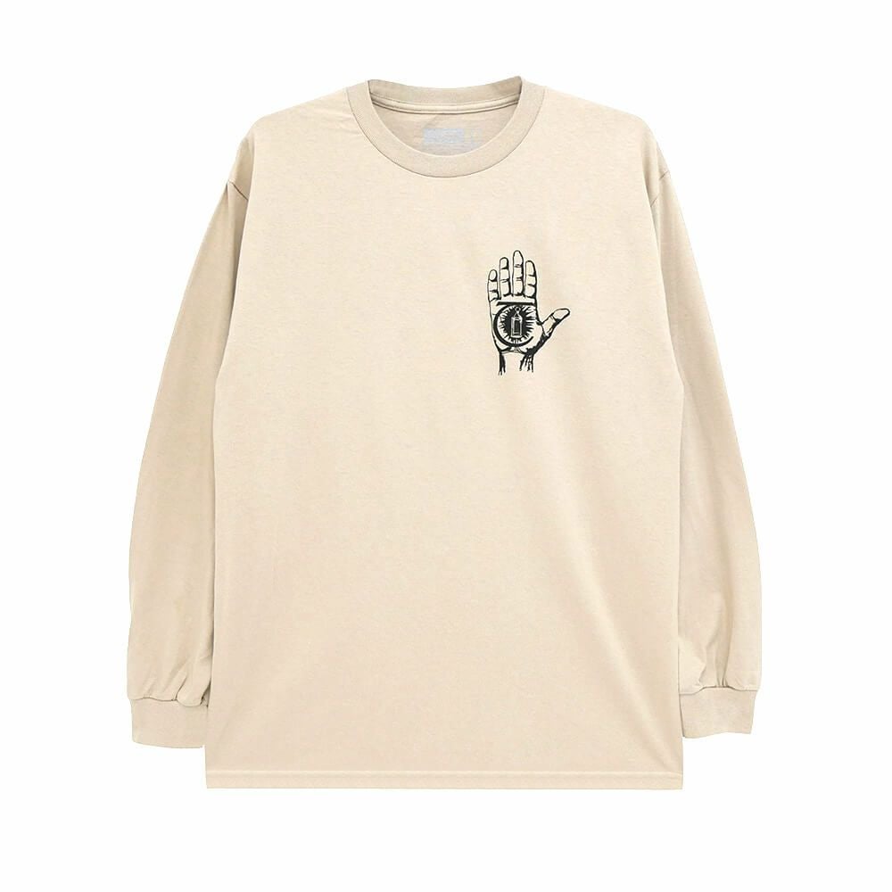 THEORIES LONG SLEEVE セオリーズ ロングスリーブTシャツ RASPUTIN SAND スケートボード スケボー 1