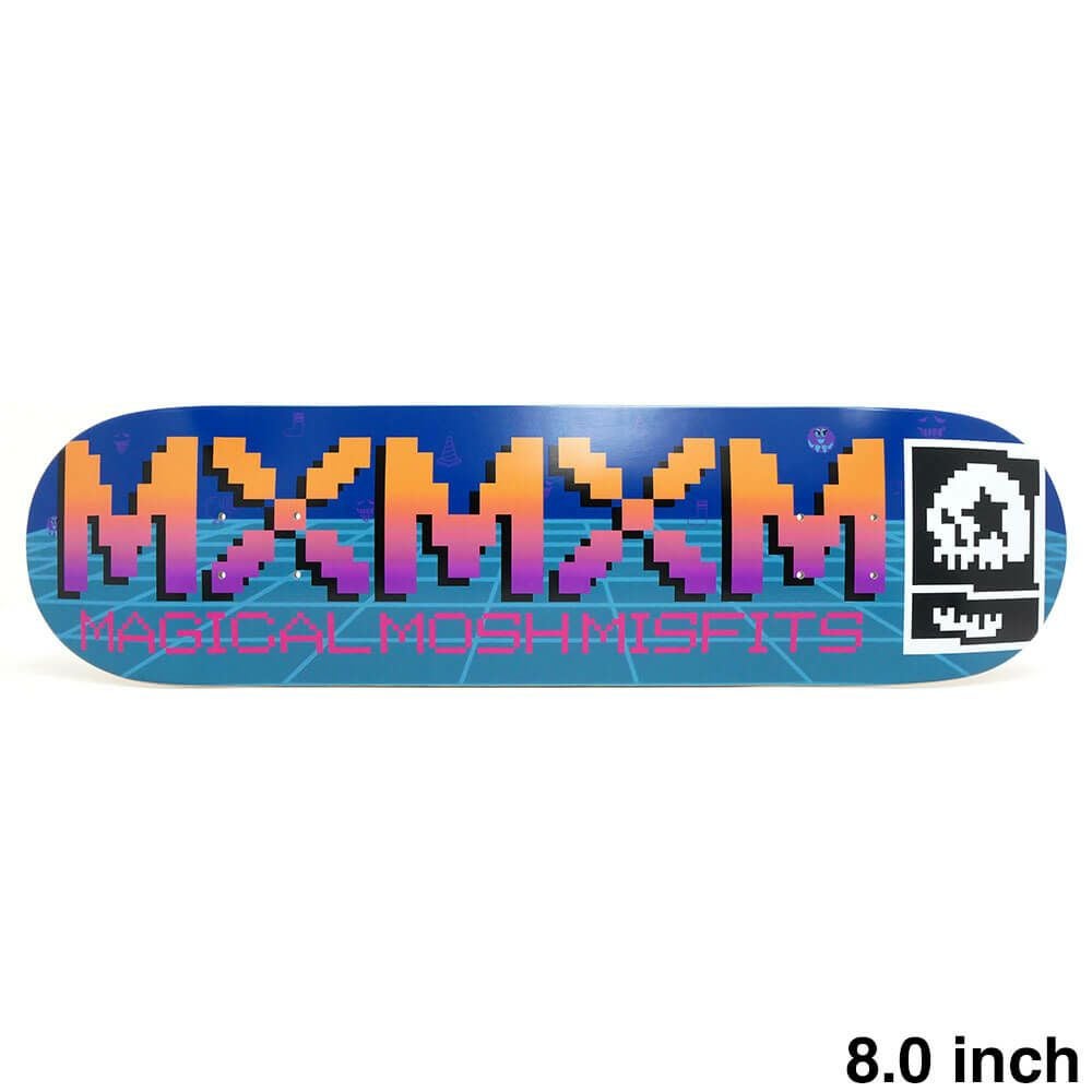 MAGICAL MOSH MISFITS DECK マジカルモッシュミスフィッツ デッキ TEAM MxMxM GAME ORANGE 8.0 スケートボード スケボー 1