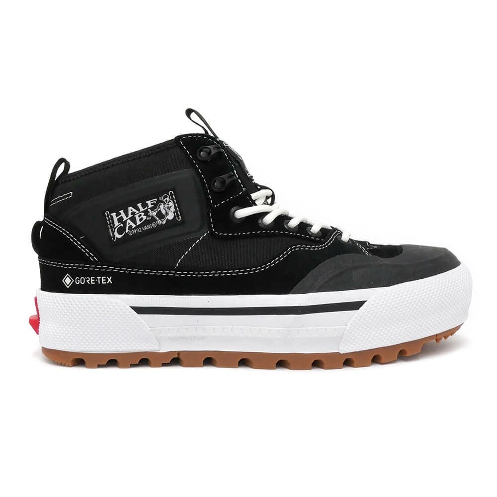 VANS SHOES バンズ シューズ スニーカー ハーフキャブ MTE HALF CAB GORE-TEX BLACK/WHITE（US企画） スケートボード スケボー 4
