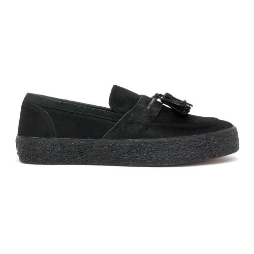 LAST RESORT AB SHOES ラストリゾートエービー シューズ スニーカー VM005 LOAFER PONY HAIR BLACK/BLACK スケートボード スケボー 5