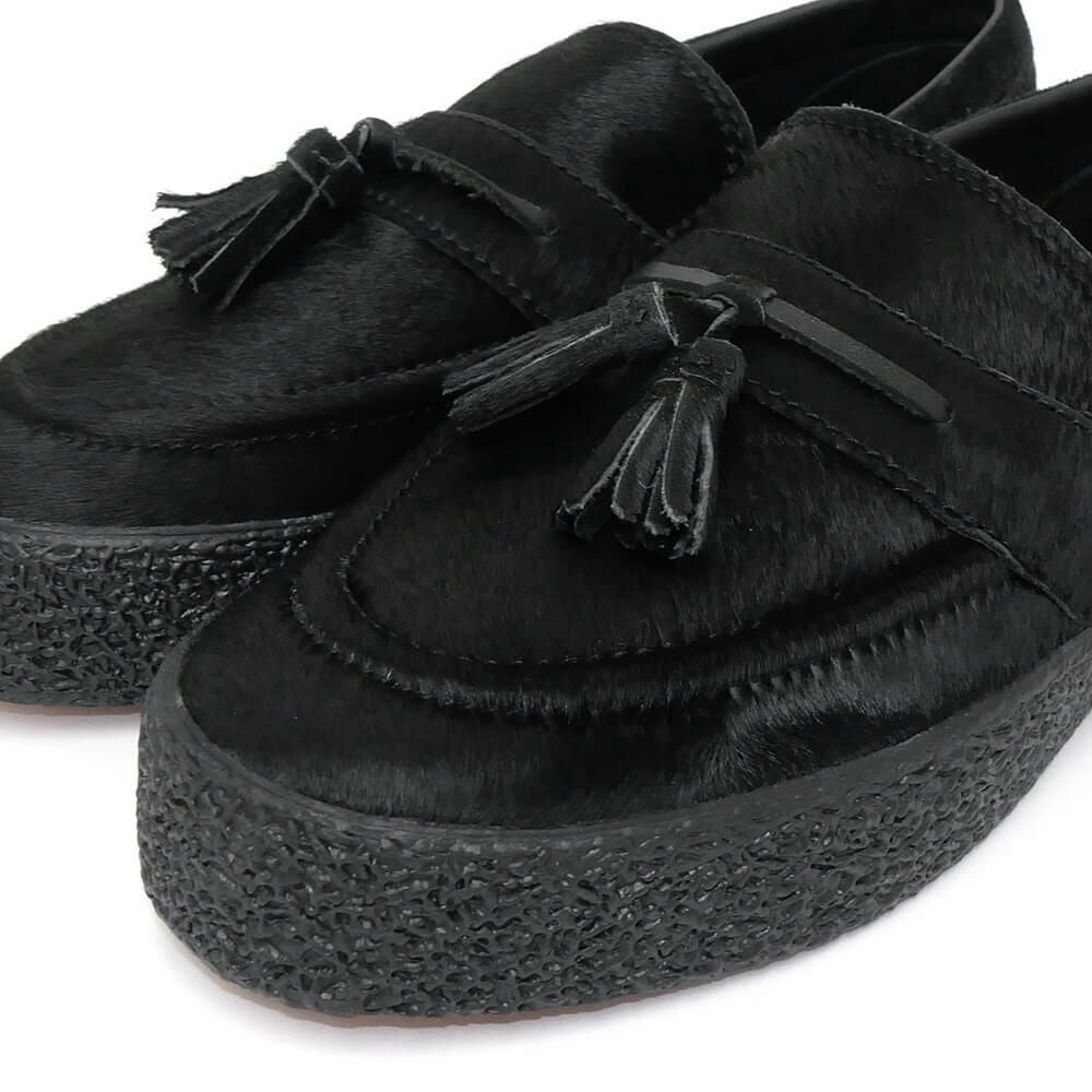 LAST RESORT AB SHOES ラストリゾートエービー シューズ スニーカー VM005 LOAFER PONY HAIR BLACK/BLACK スケートボード スケボー 8