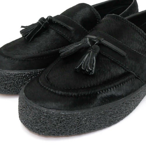 LAST RESORT AB SHOES ラストリゾートエービー シューズ スニーカー VM005 LOAFER PONY HAIR BLACK/BLACK スケートボード スケボー 8
