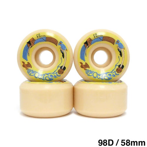 LOOP HOLE WHEEL ループホール ウィール CELLAR DWELLER SR SHAPE 98D 58mm スケートボード スケボー 1